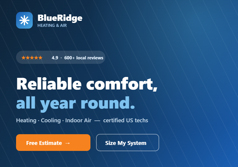 BlueRidge Heating & Air